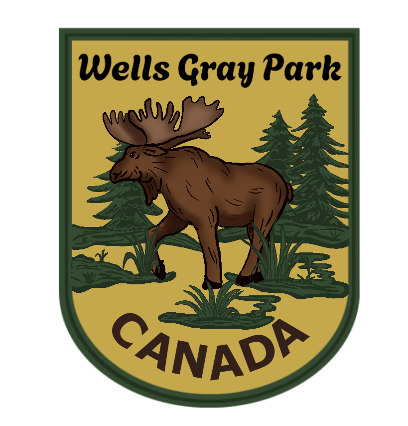 Wells Gray Moose Sticker