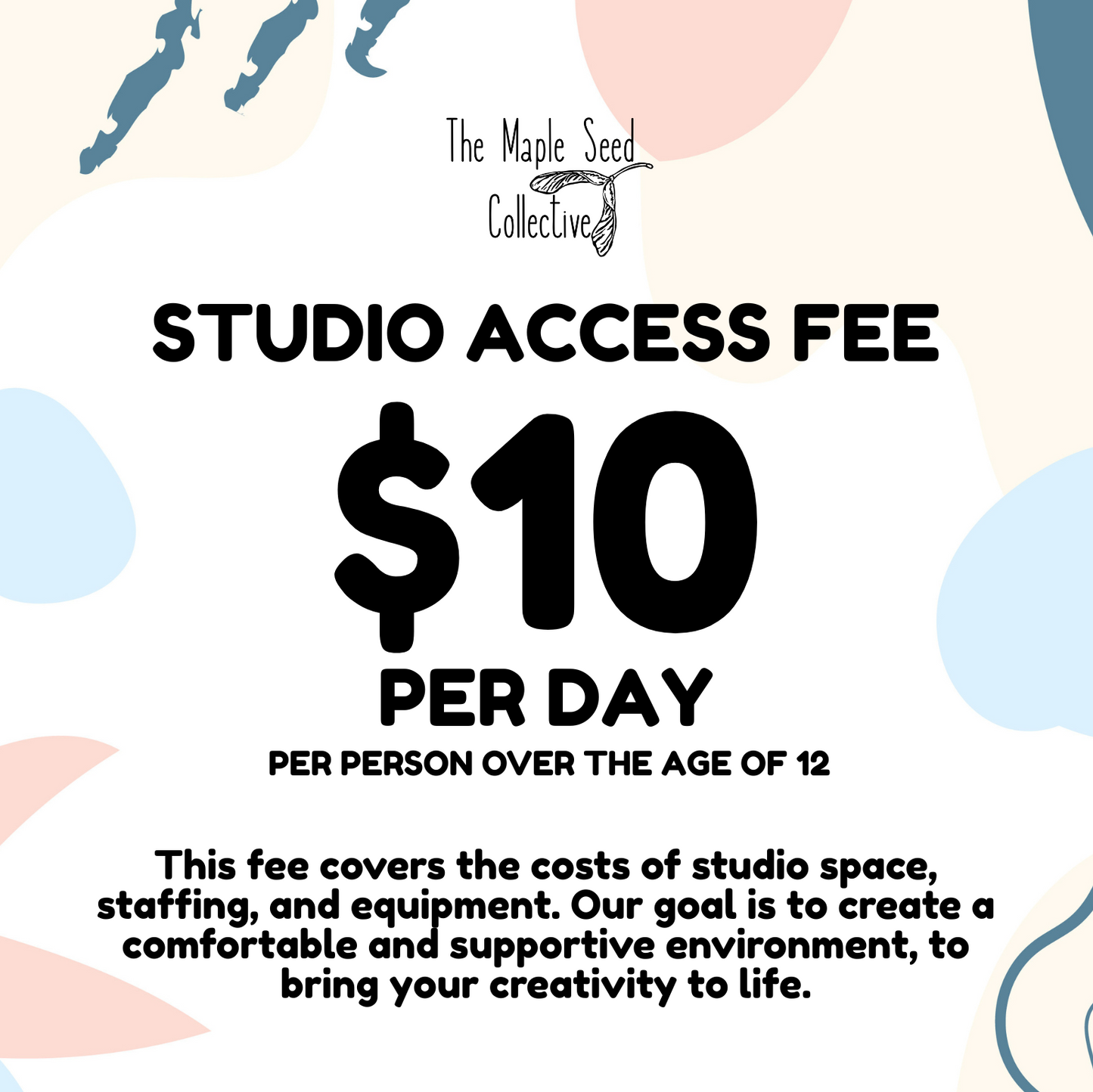 Studio Access Fee (Per Day)