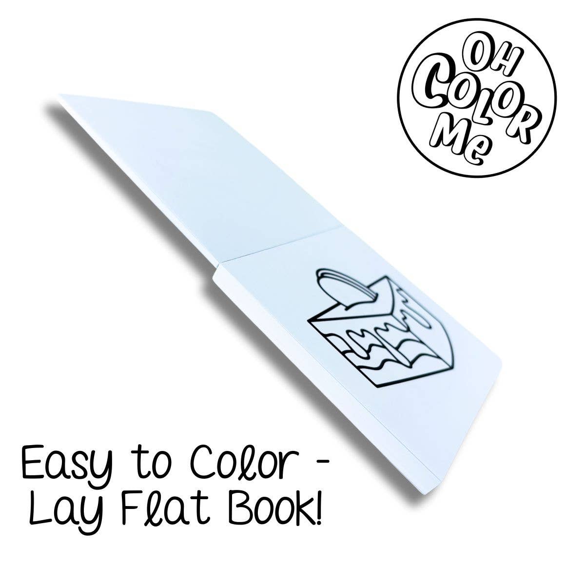 Bugs and Blooms Mini Coloring Book