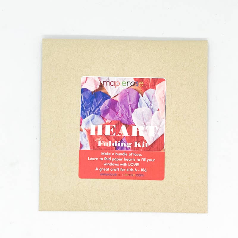 Heart Paper Folding Kit