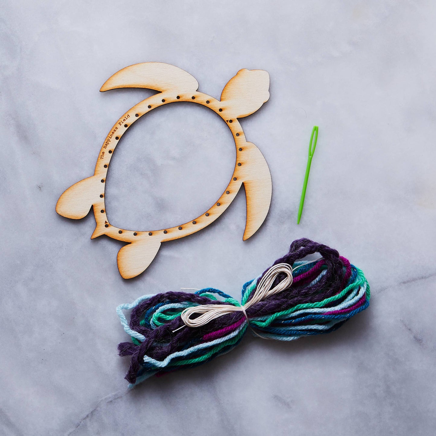 Turtle Shape Loom (DIY Weaving Craft Kit)