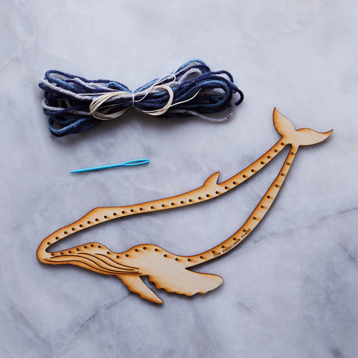 Whale Shape Loom (DIY Weaving Craft Kit)