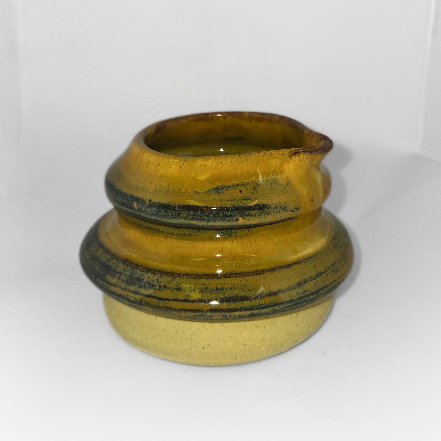 3" Pottery Vase - Brown