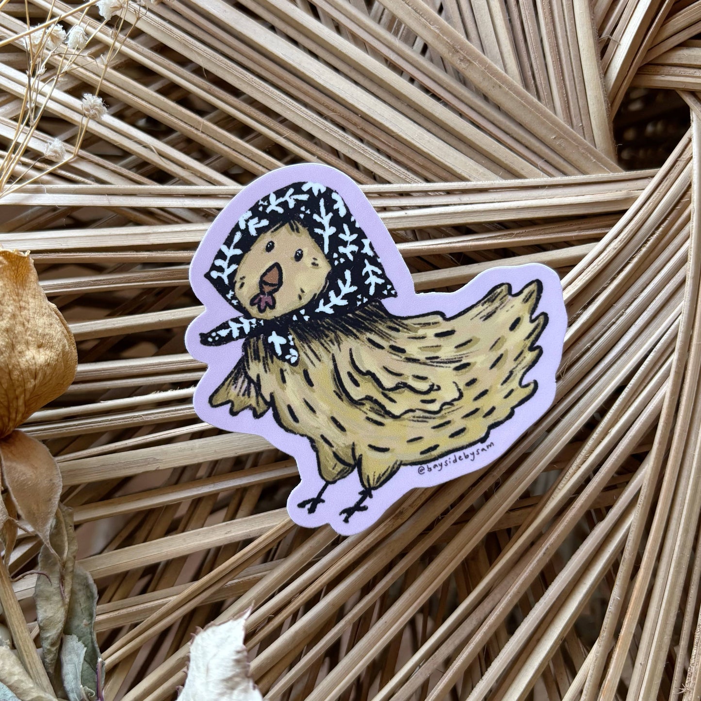 Nonna Hen Sticker