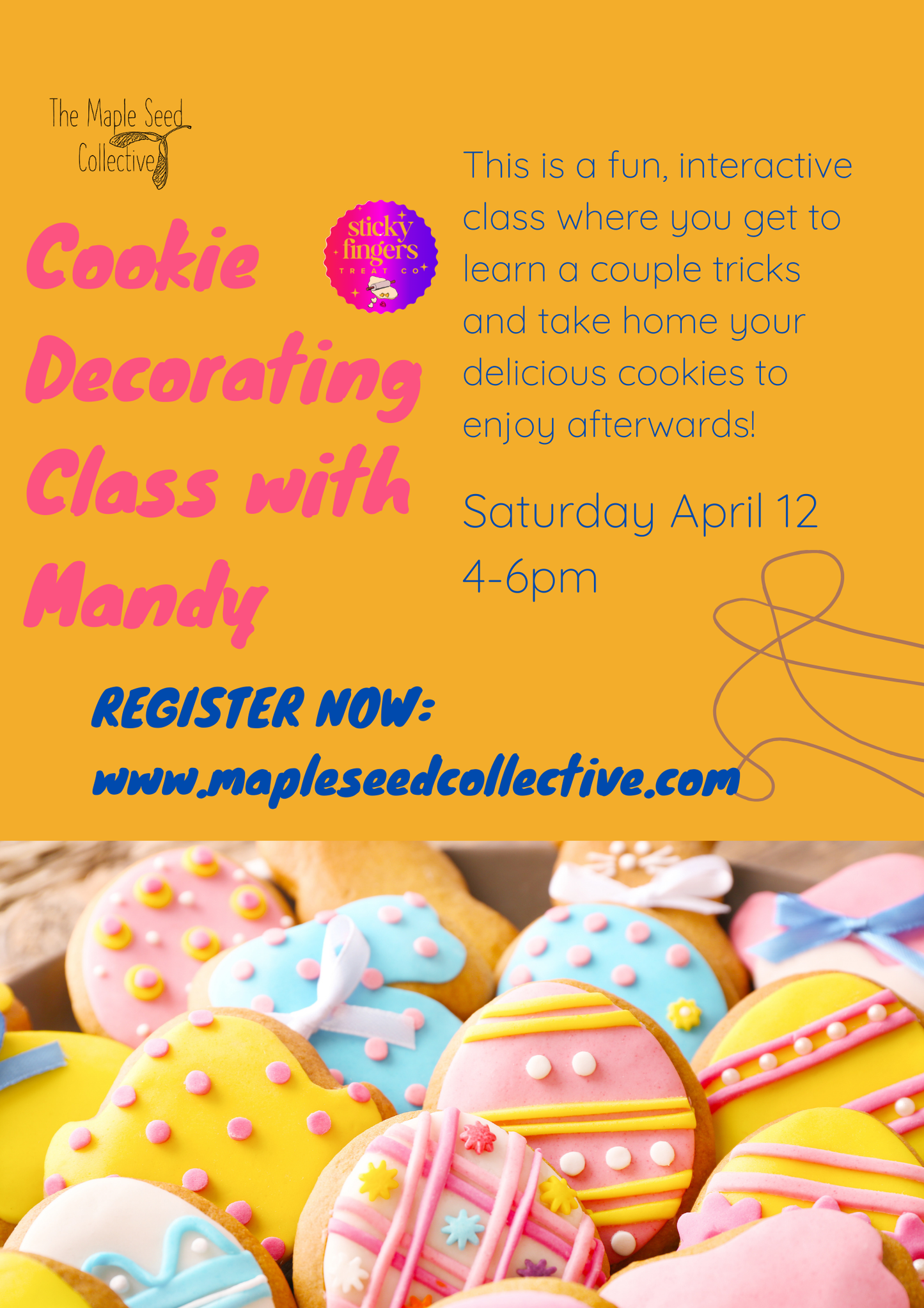 Cookie Decorating with Mandy