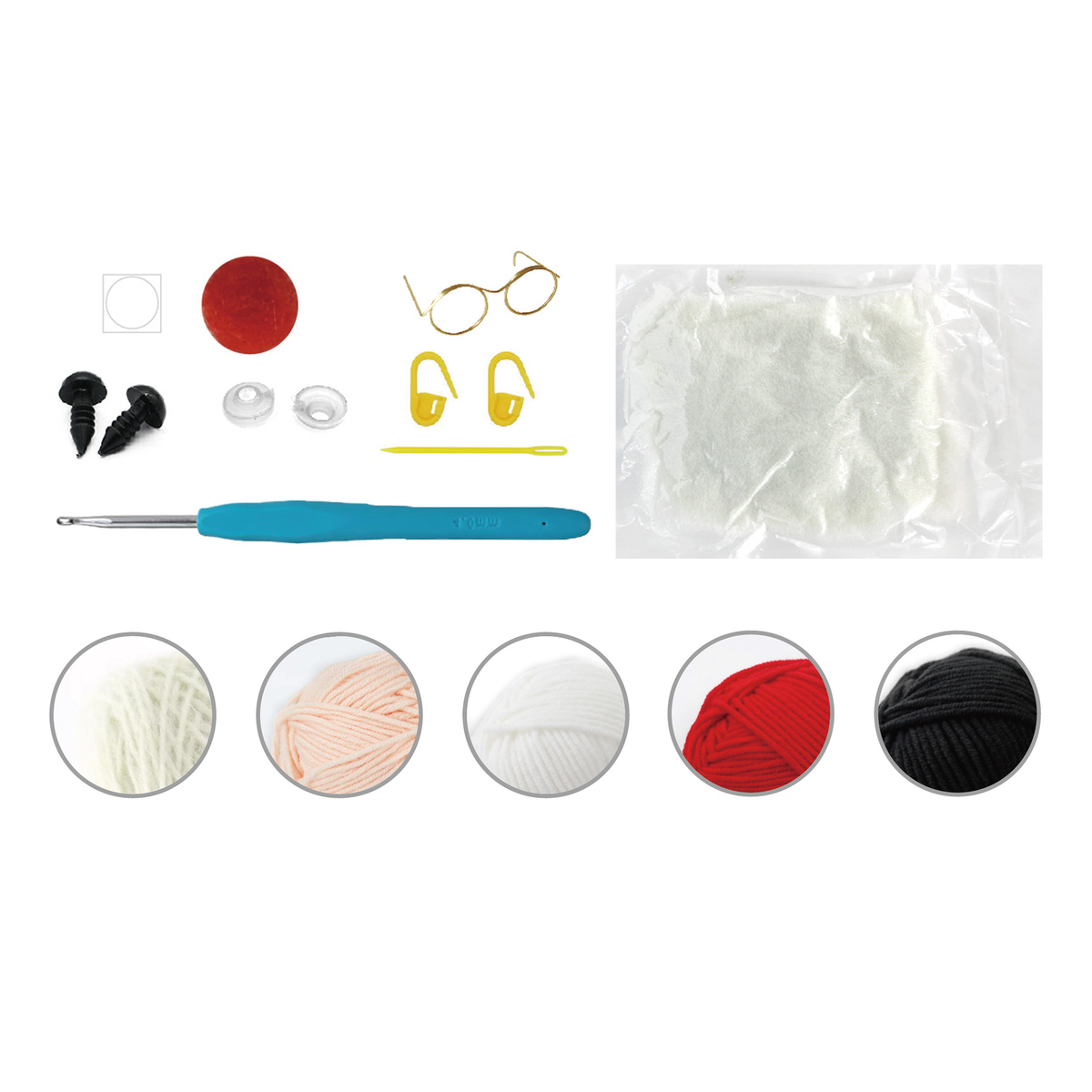 SANTA DIY CROCHET KIT
