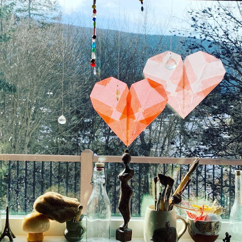 Heart Paper Folding Kit