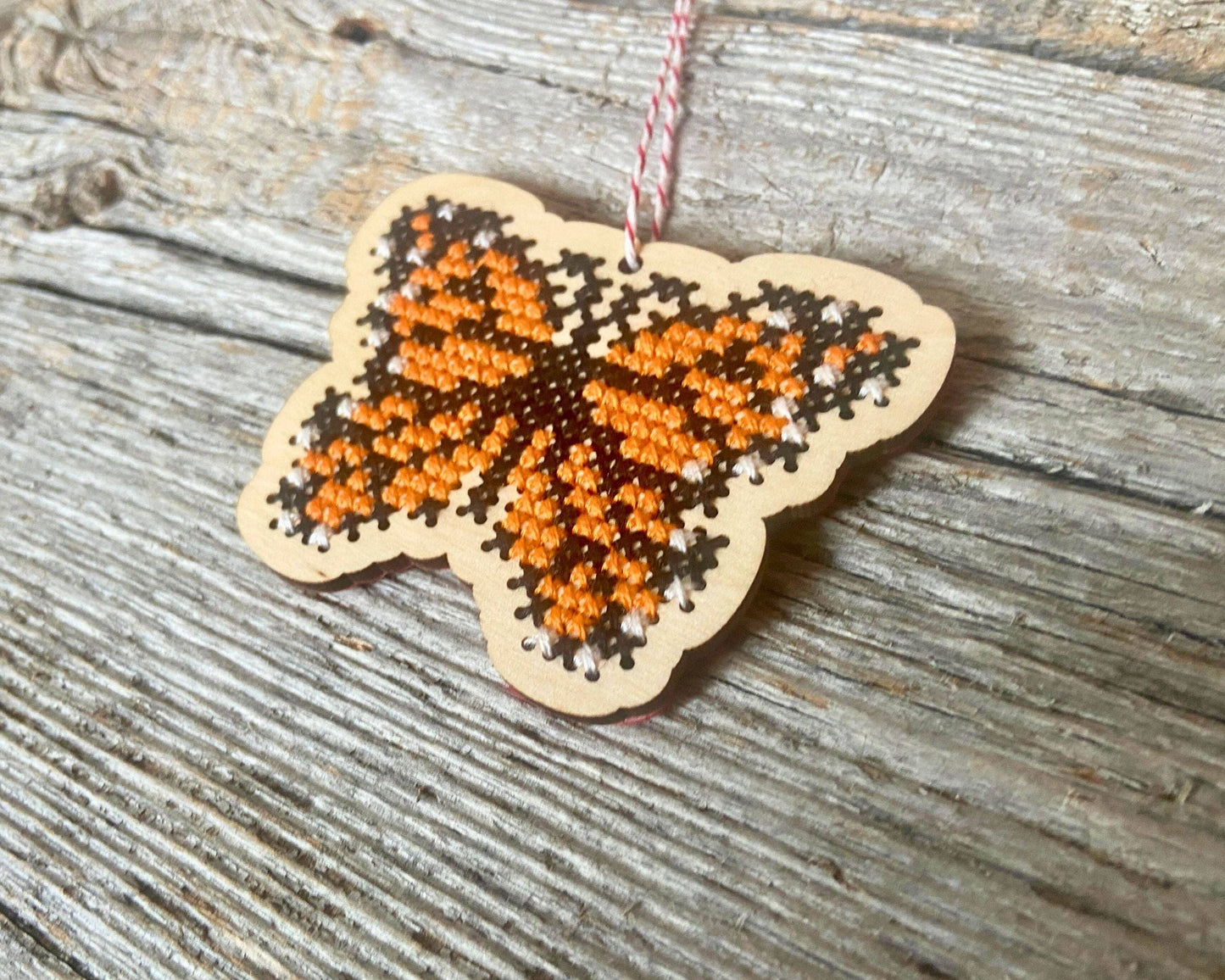 Monarch Butterfly Cross Stitch Kit