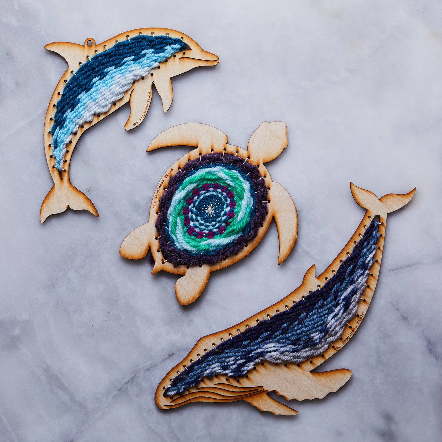 Whale Shape Loom (DIY Weaving Craft Kit)