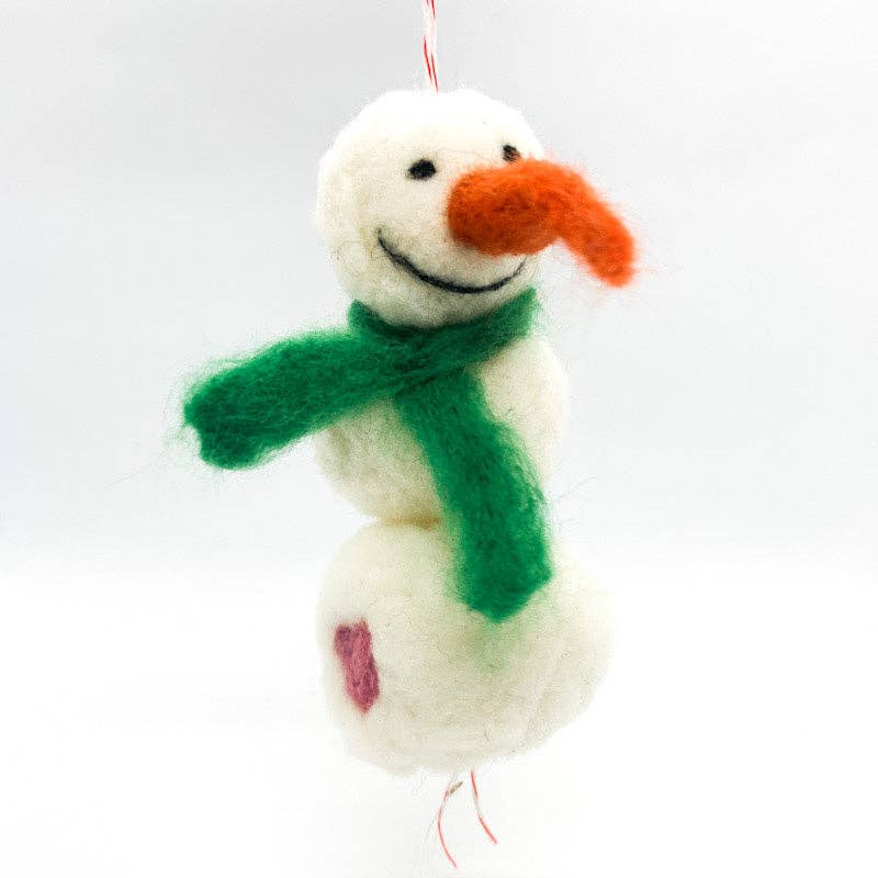 Snowman Needle Felting Kit