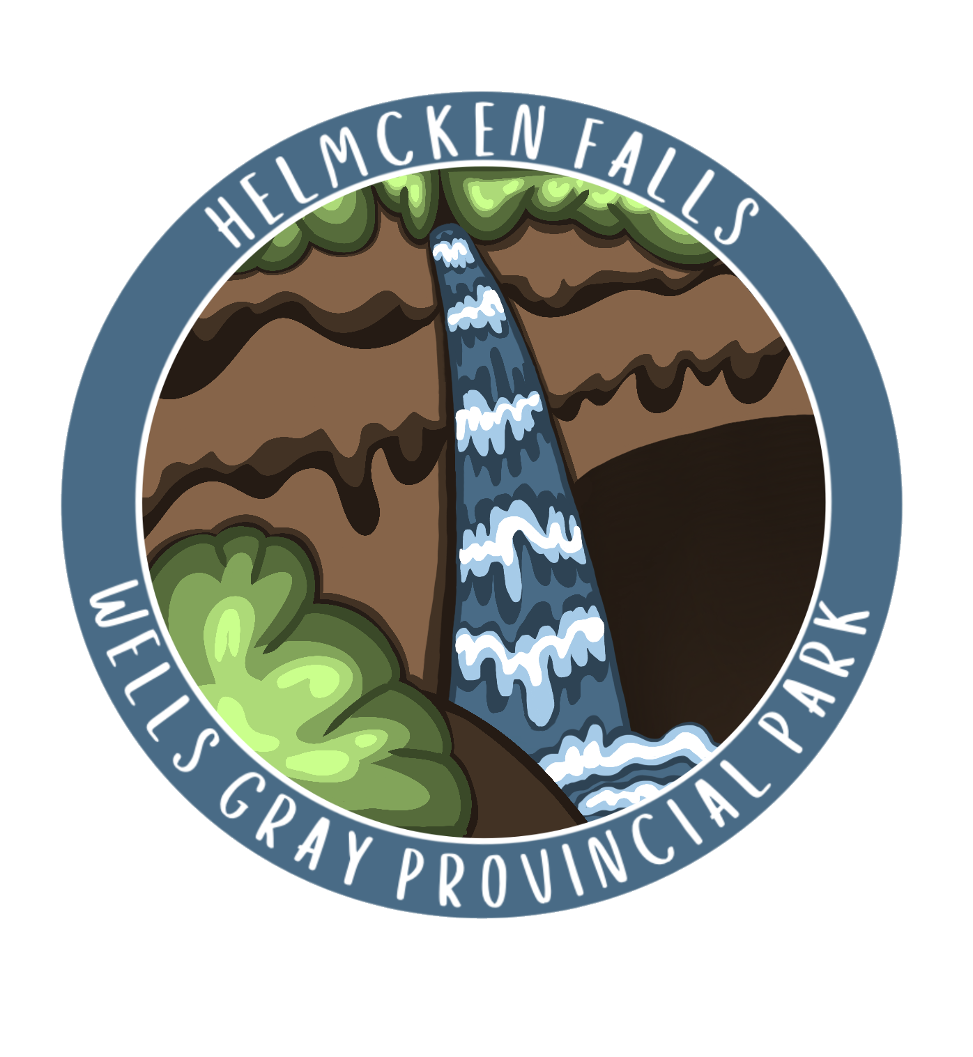 Helmcken Falls Sticker