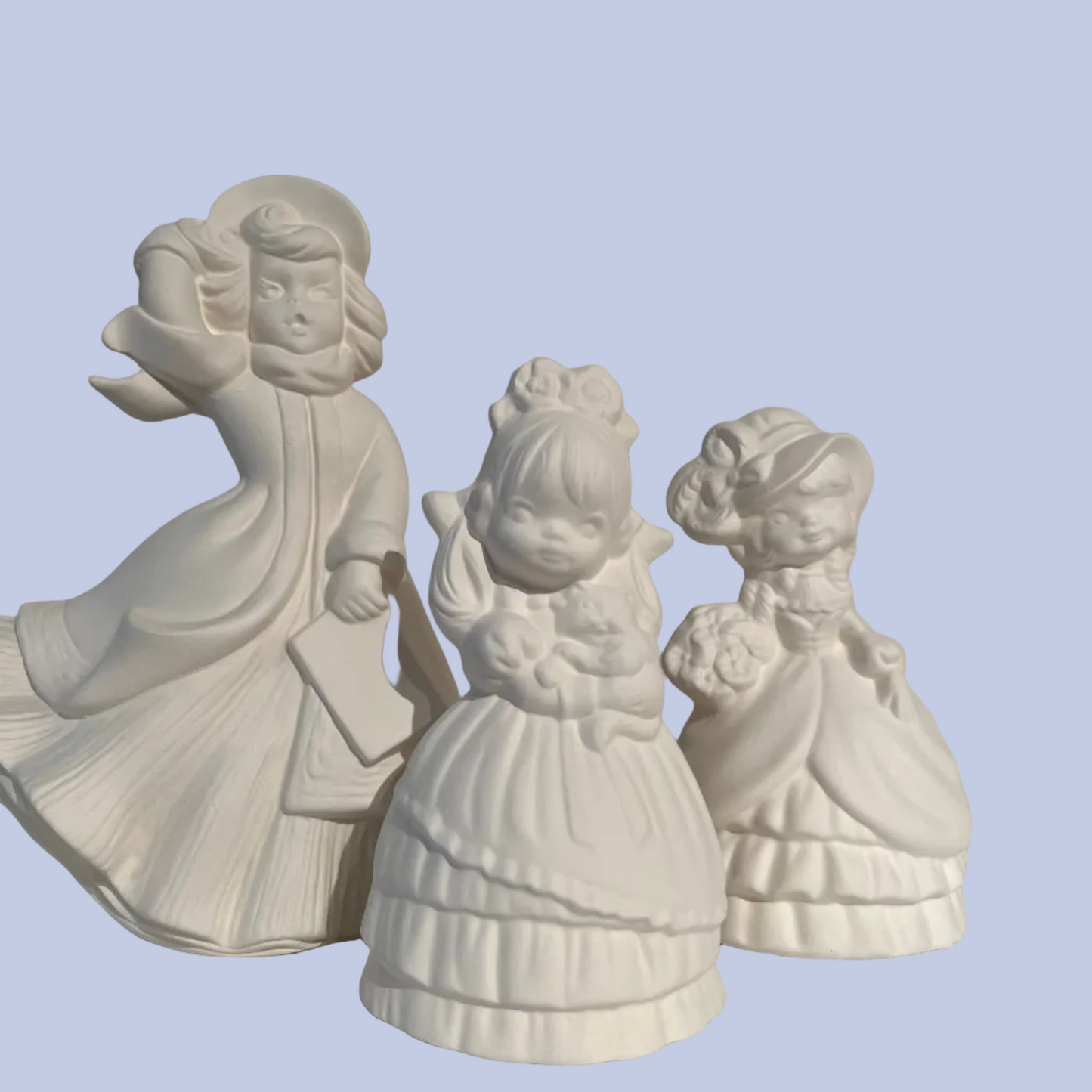 Figurines Ceramic Bisque