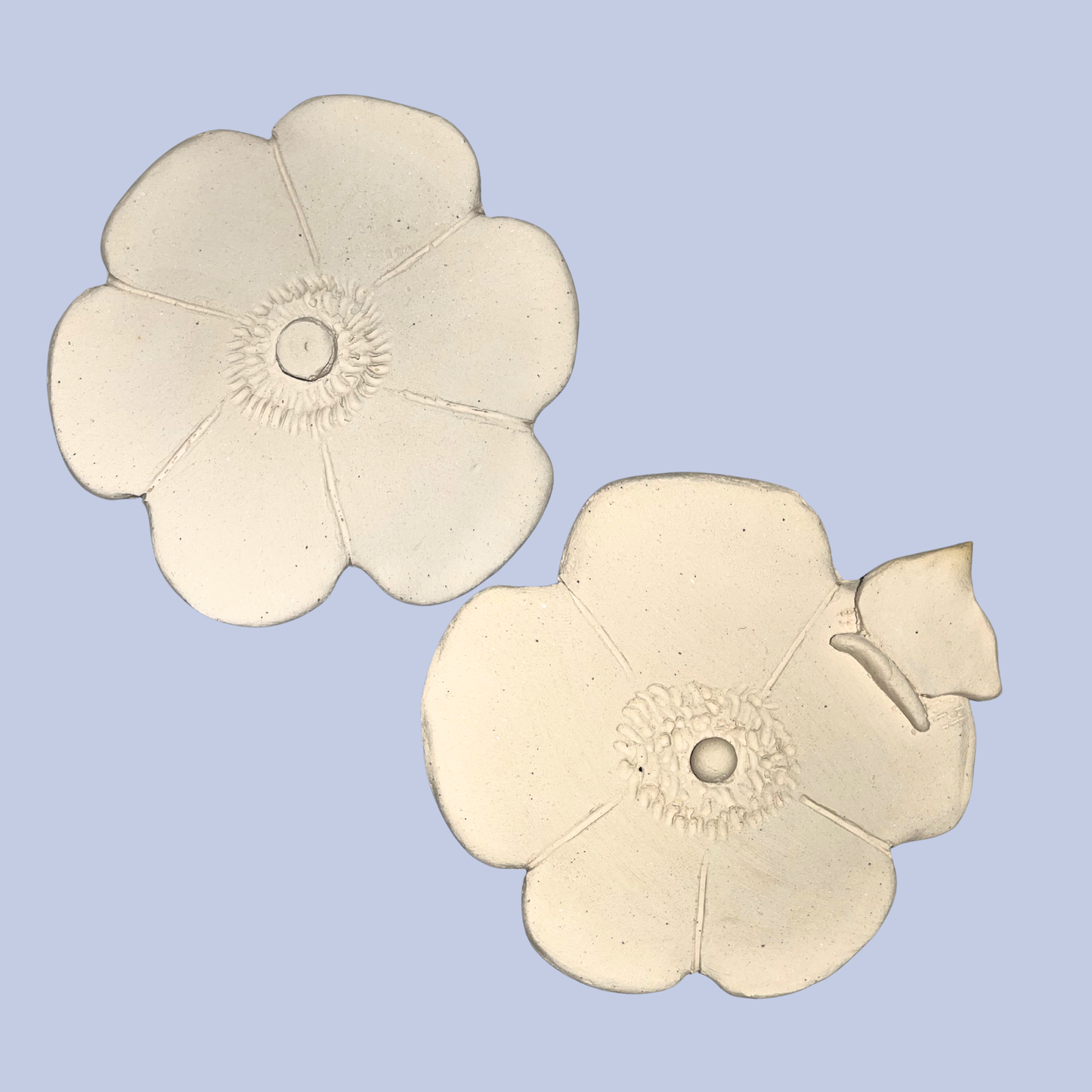 Flower Fairydoor Ceramic Bisque
