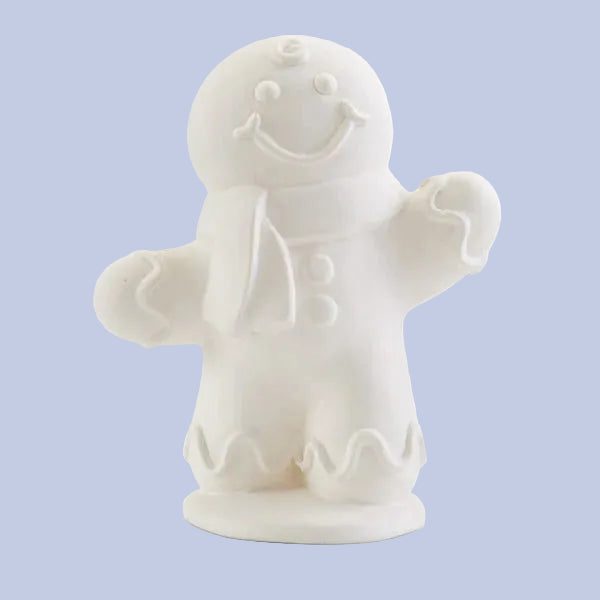 Gingerbread Man Ceramic Bisque