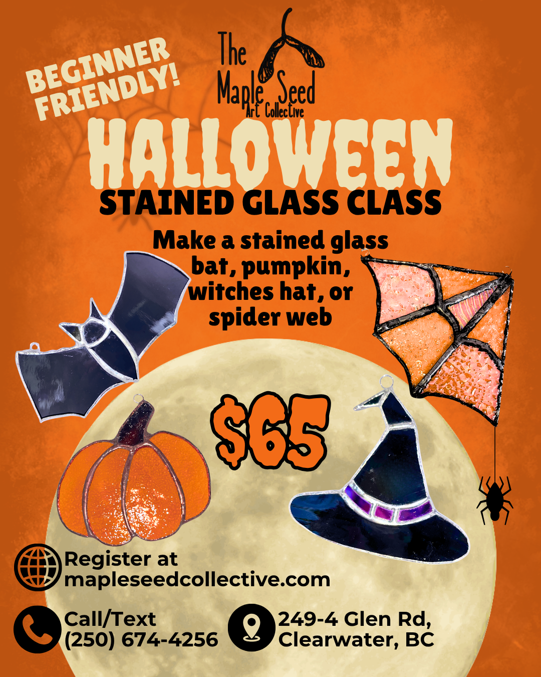 Halloween Stained Glass Class