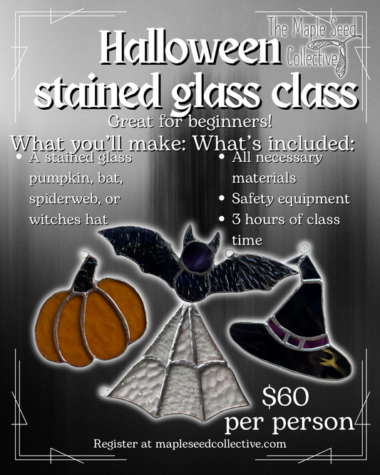Halloween Stained Glass Class