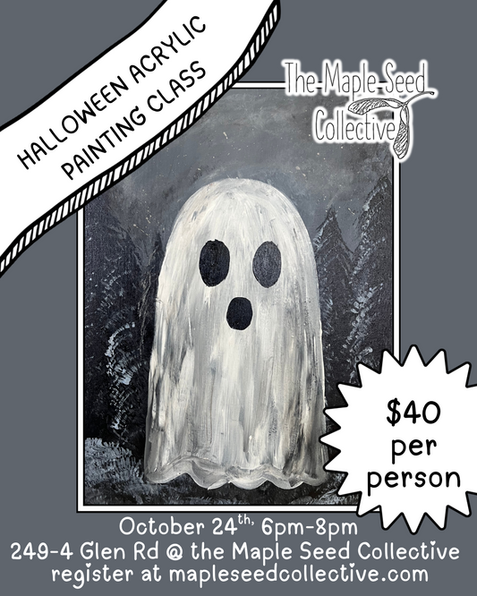 Halloween Acrylic Painting Class
