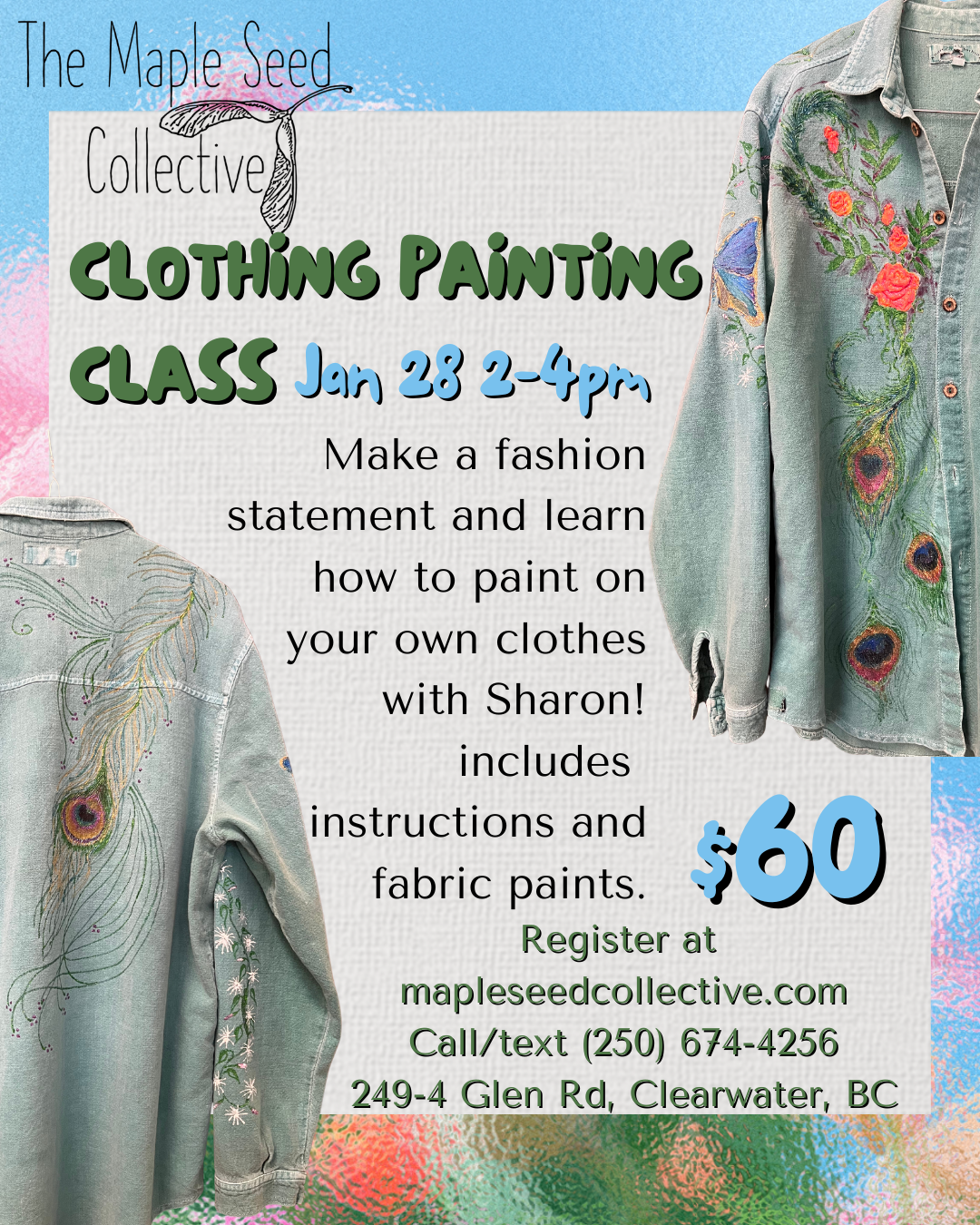 Clothing Painting Class