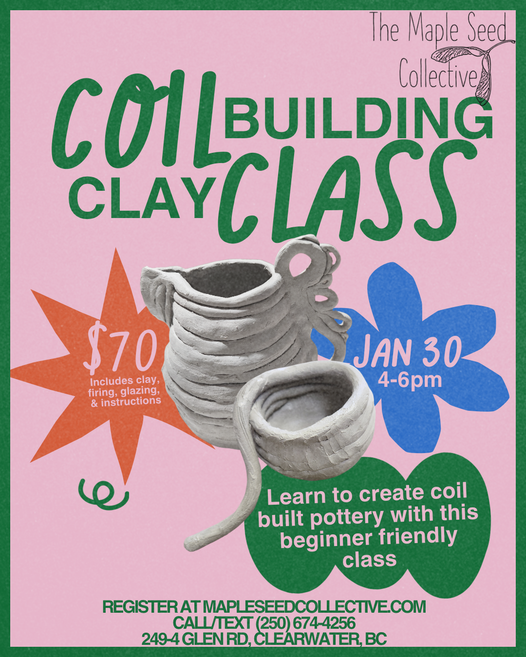 Coil Building Clay Class