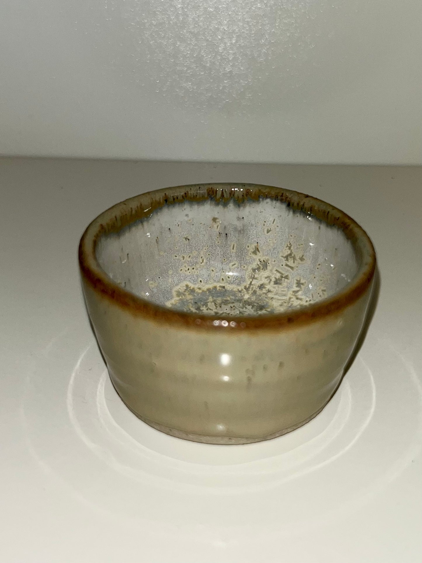 2" Trinket Dish - Cream Pottery