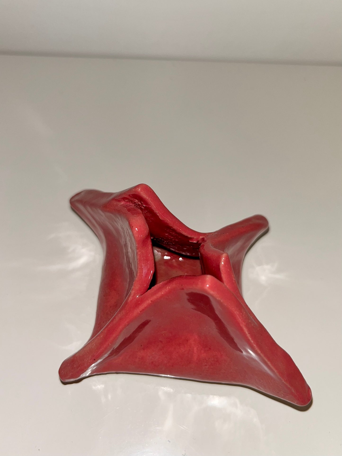 3.5" Mum Pot - Pink Pottery