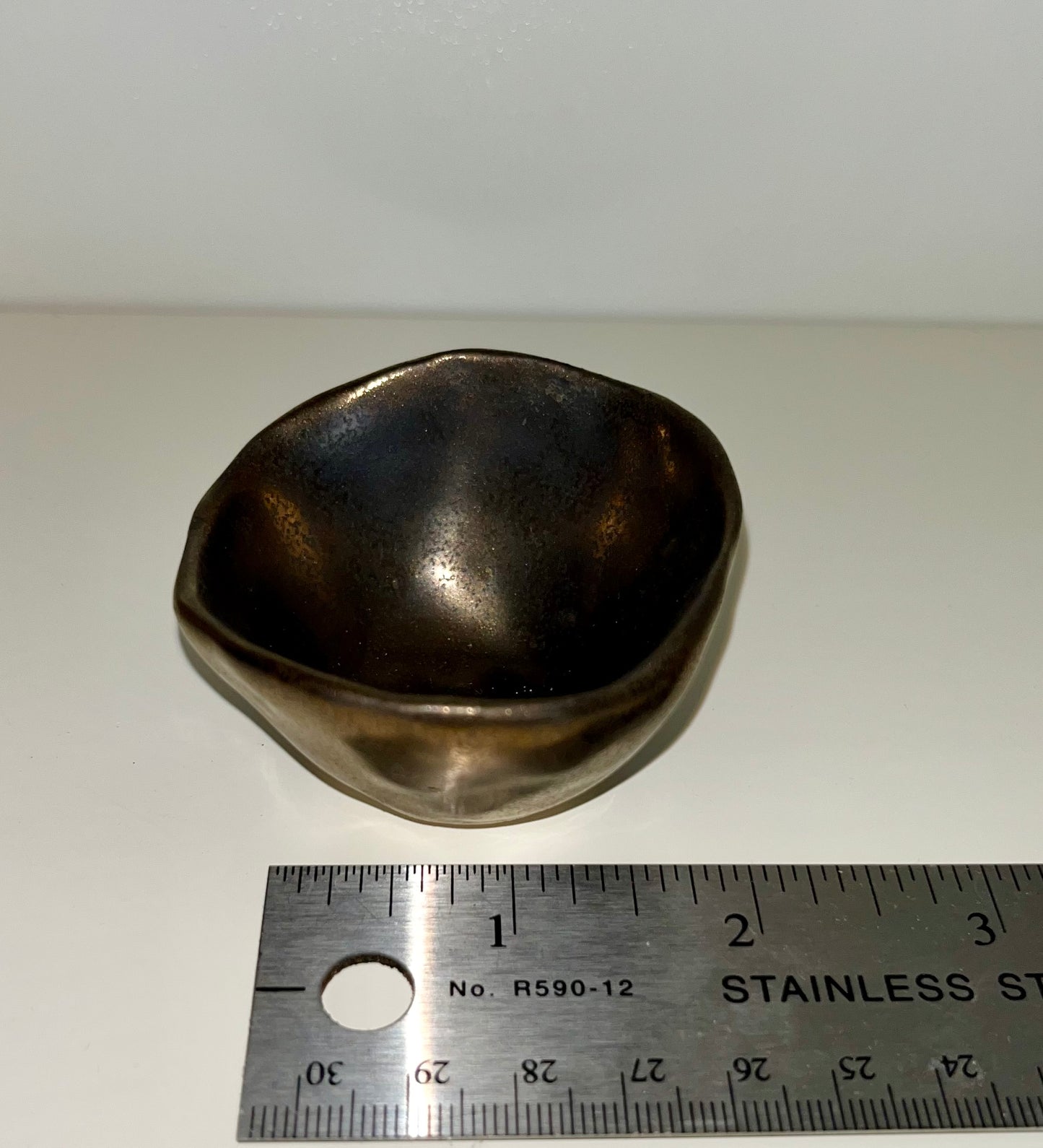 2.5" Gold Bowl by Heath Fehr