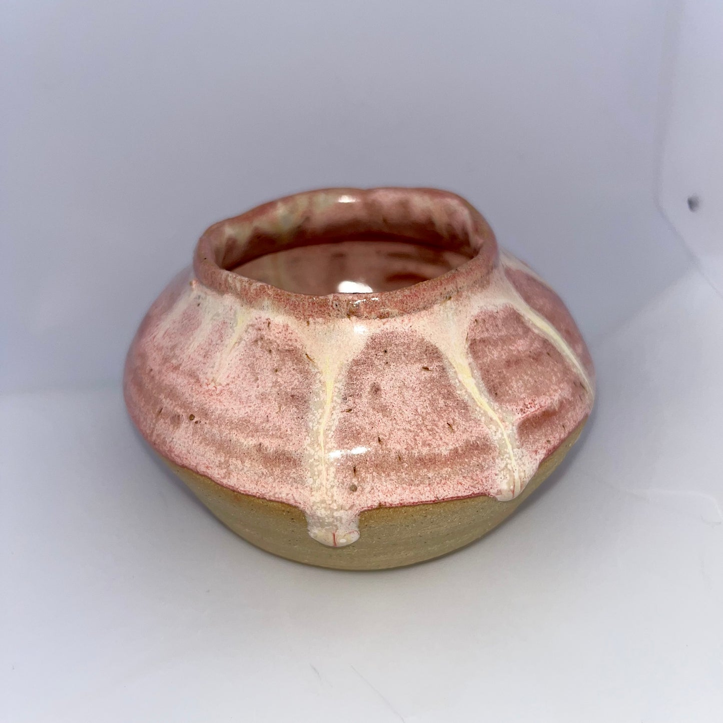 4" Pottery Vase - Pink