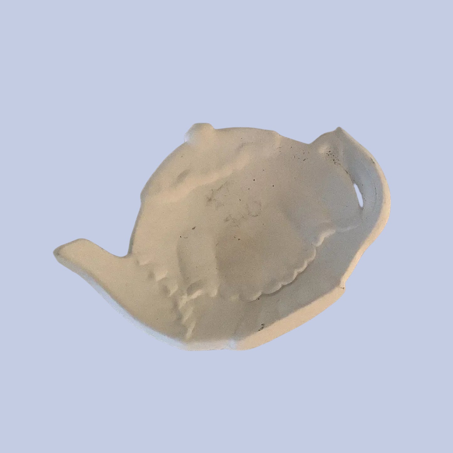 Kettle Dish Ceramic Bisque