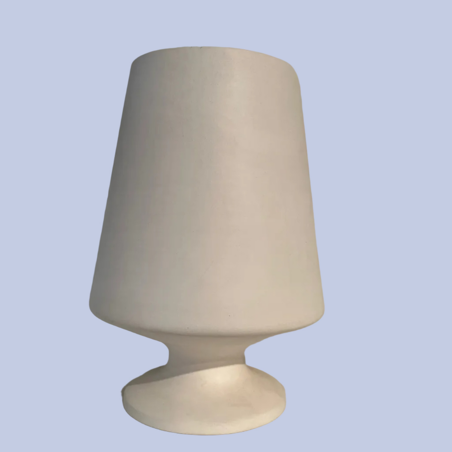 Large Footed Vase Ceramic Bisque