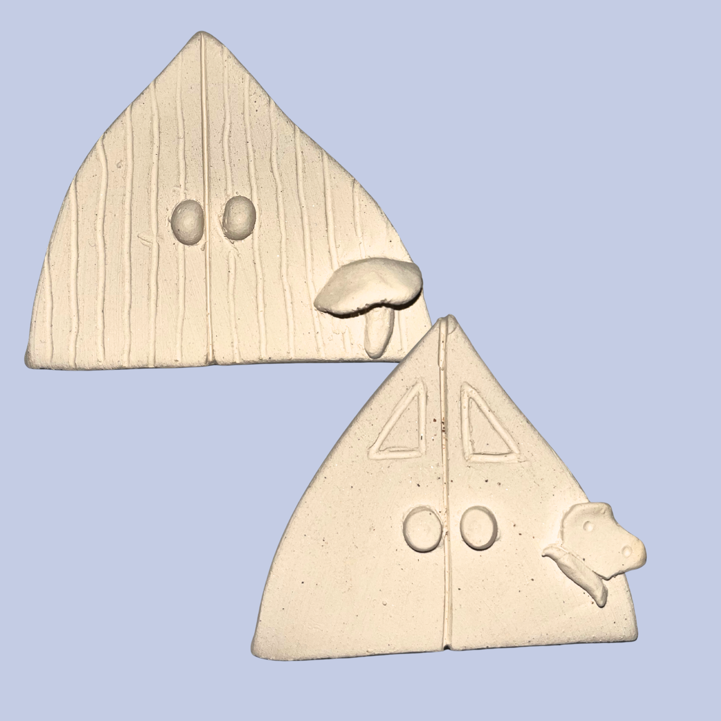 Mini Fairydoor Ceramic Bisque