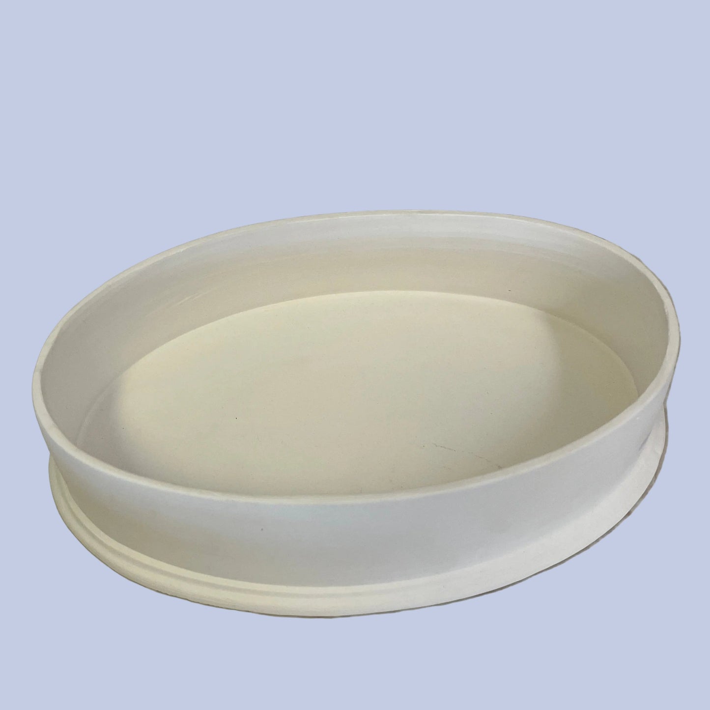 Oval Tray Ceramic Bisque