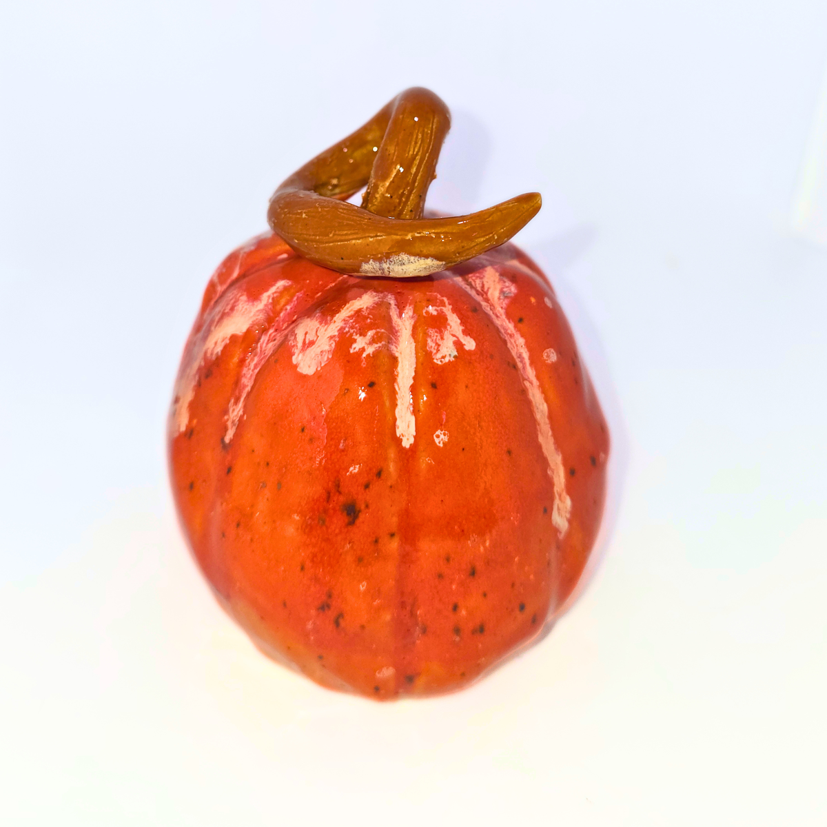Pottery Pumpkin - Orange