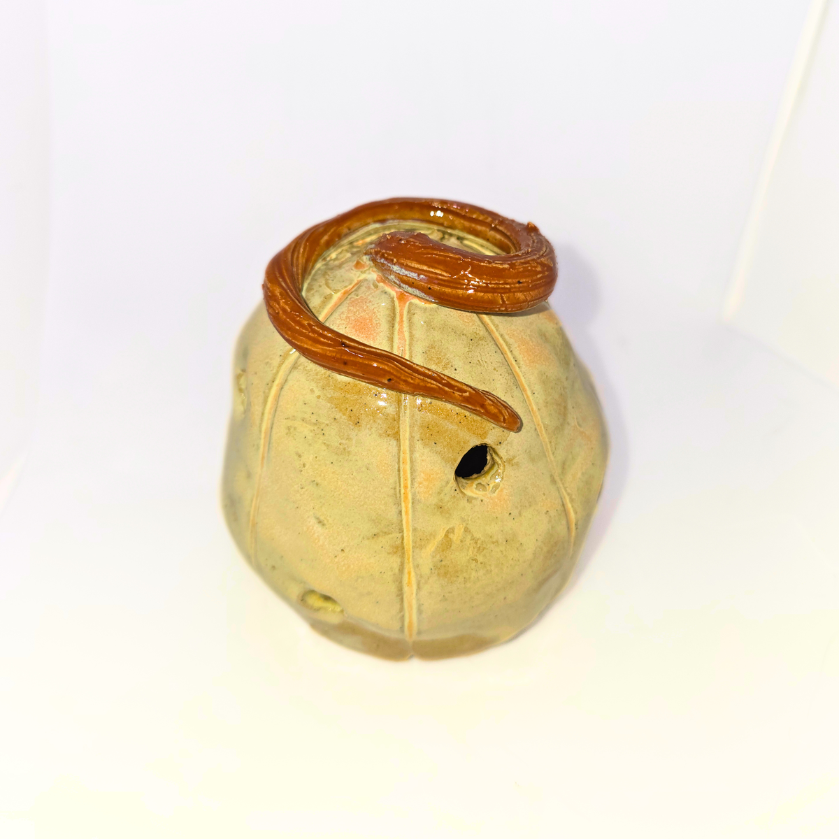 Pottery Pumpkin - Tan
