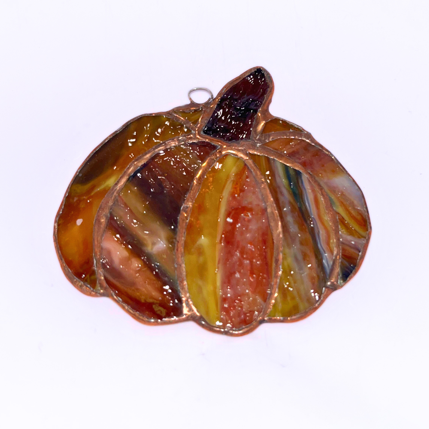 Pumpkin Stained Glass