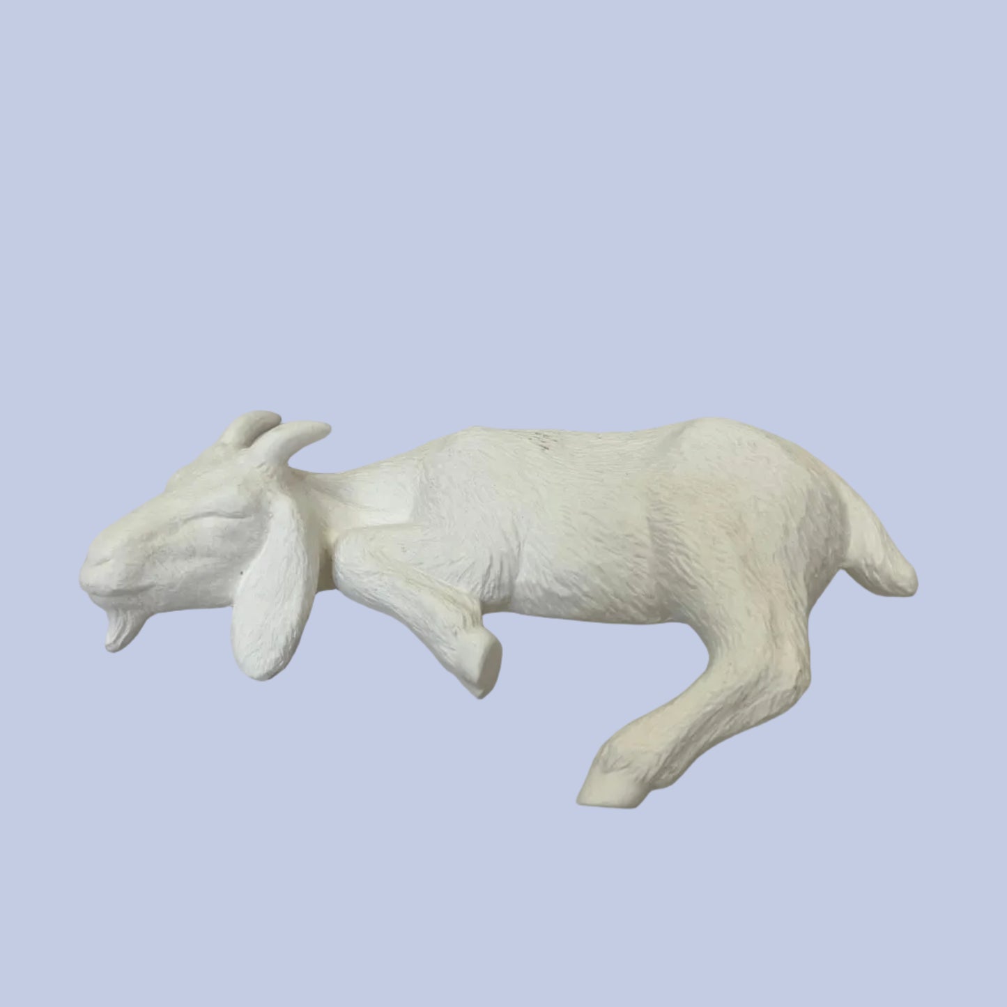 Sleeping Goat Friend Ceramic Bisque