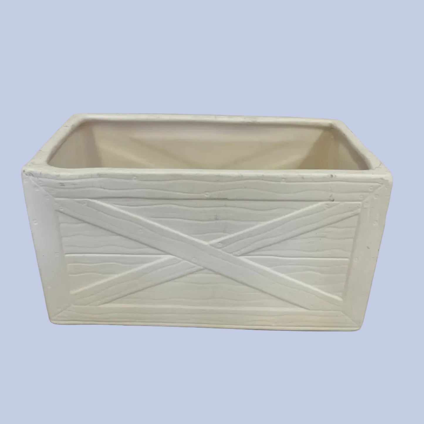 Storage Crate Ceramic Bisque