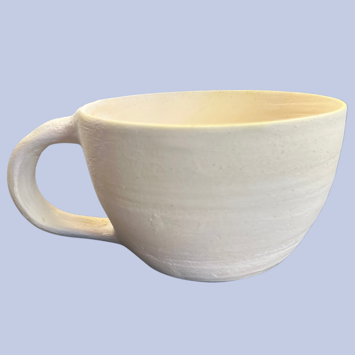 Teacup Mug Cermaic Bisque