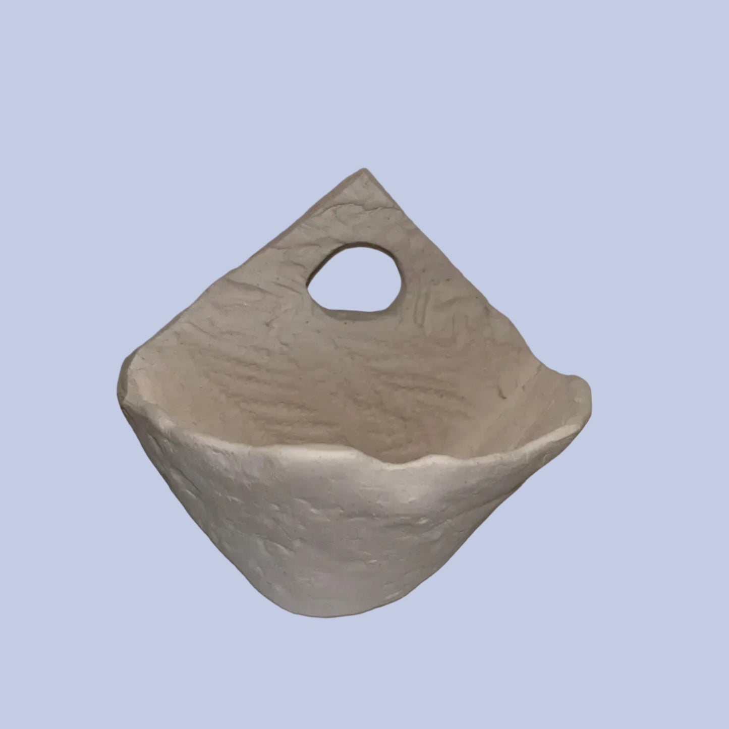 3" Wall Hanger Ceramic Bisque