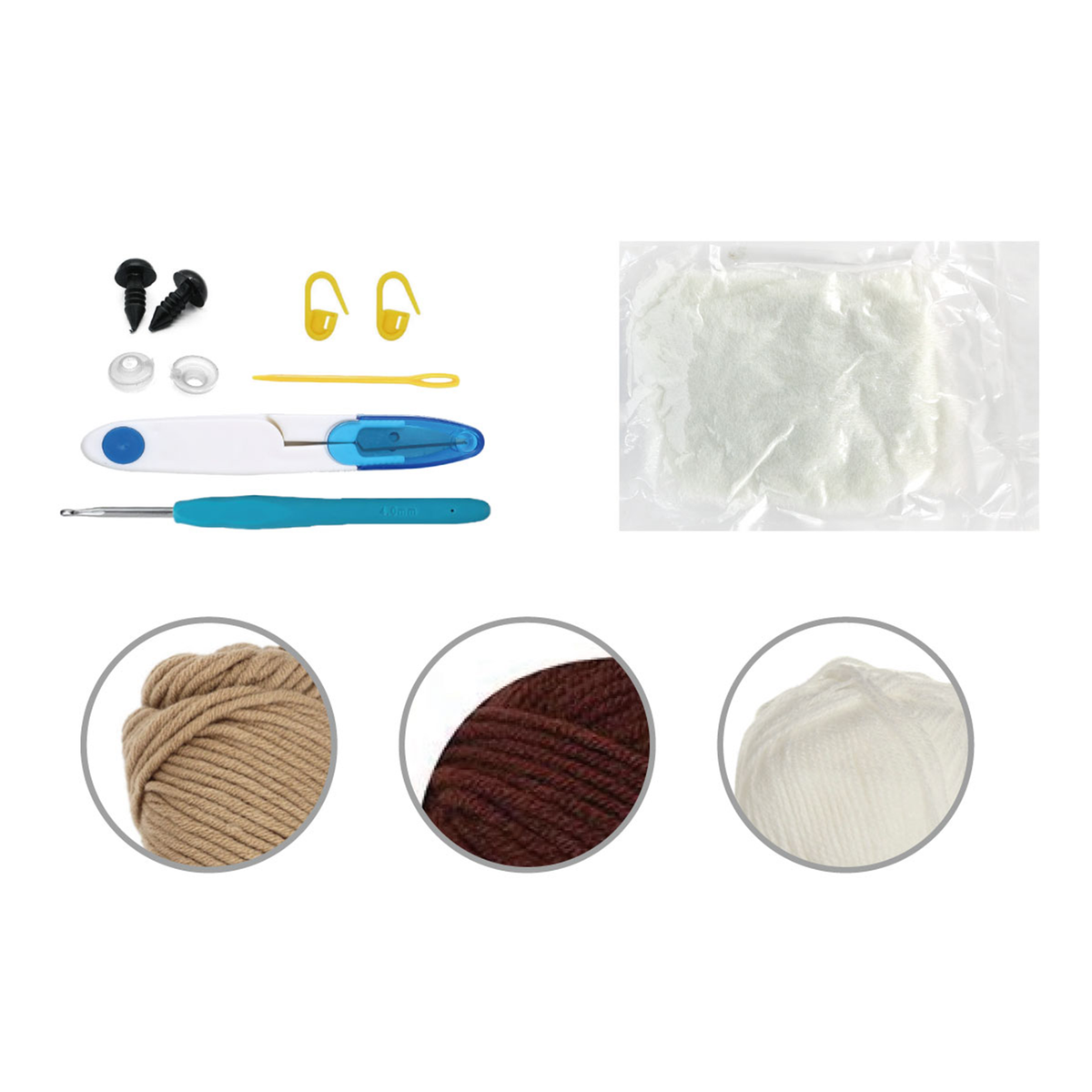 REINDEER DIY CROCHET KIT