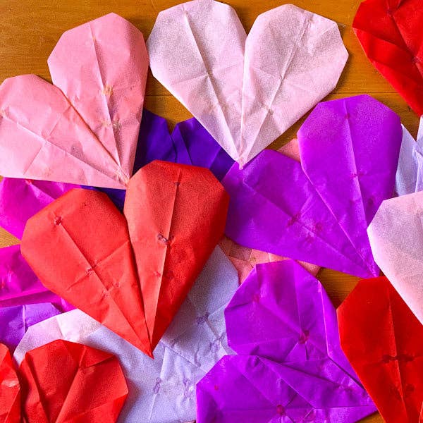 Heart Paper Folding Kit