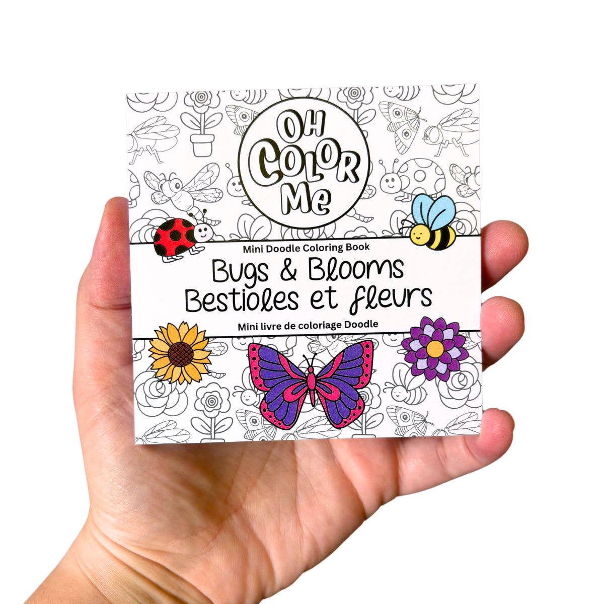 Bugs and Blooms Mini Coloring Book