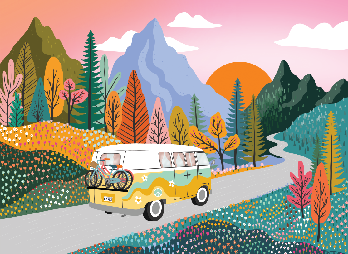 Road Trip 250 Piece Puzzle