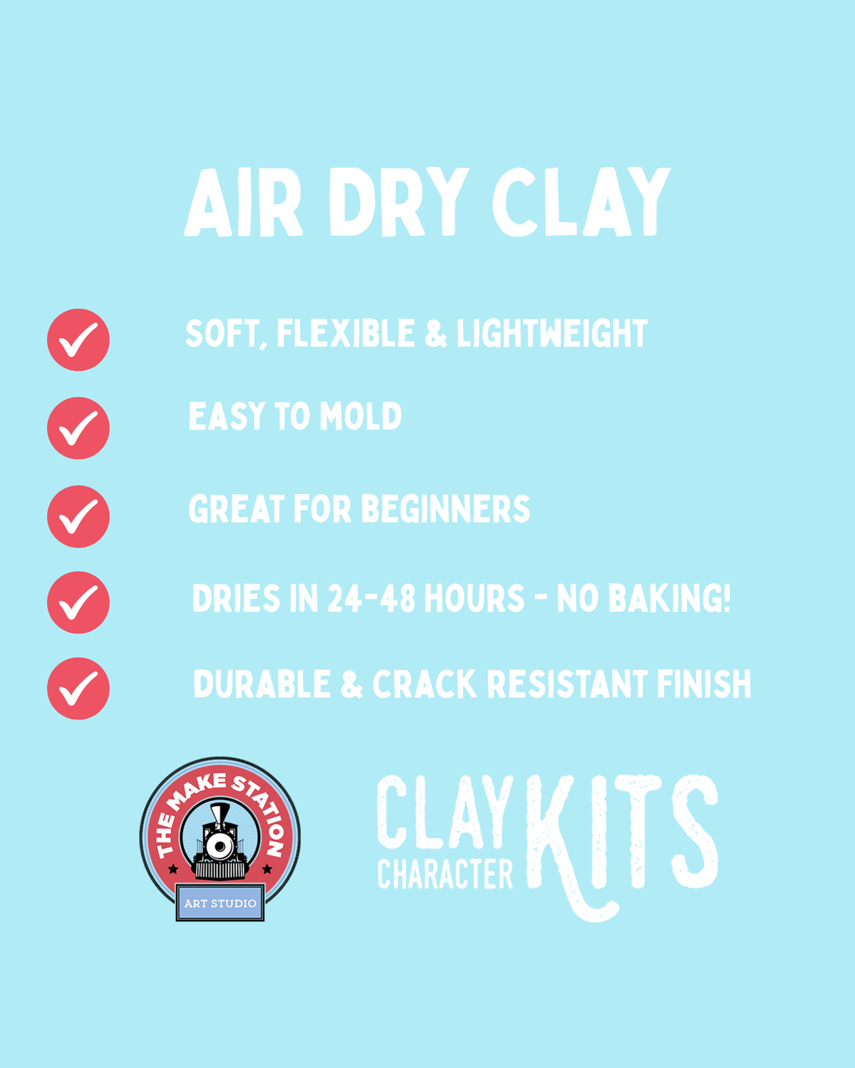 Octopals Air Dry Clay Kit