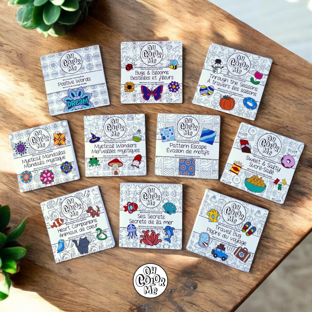 Travel Bug Mini Coloring Book