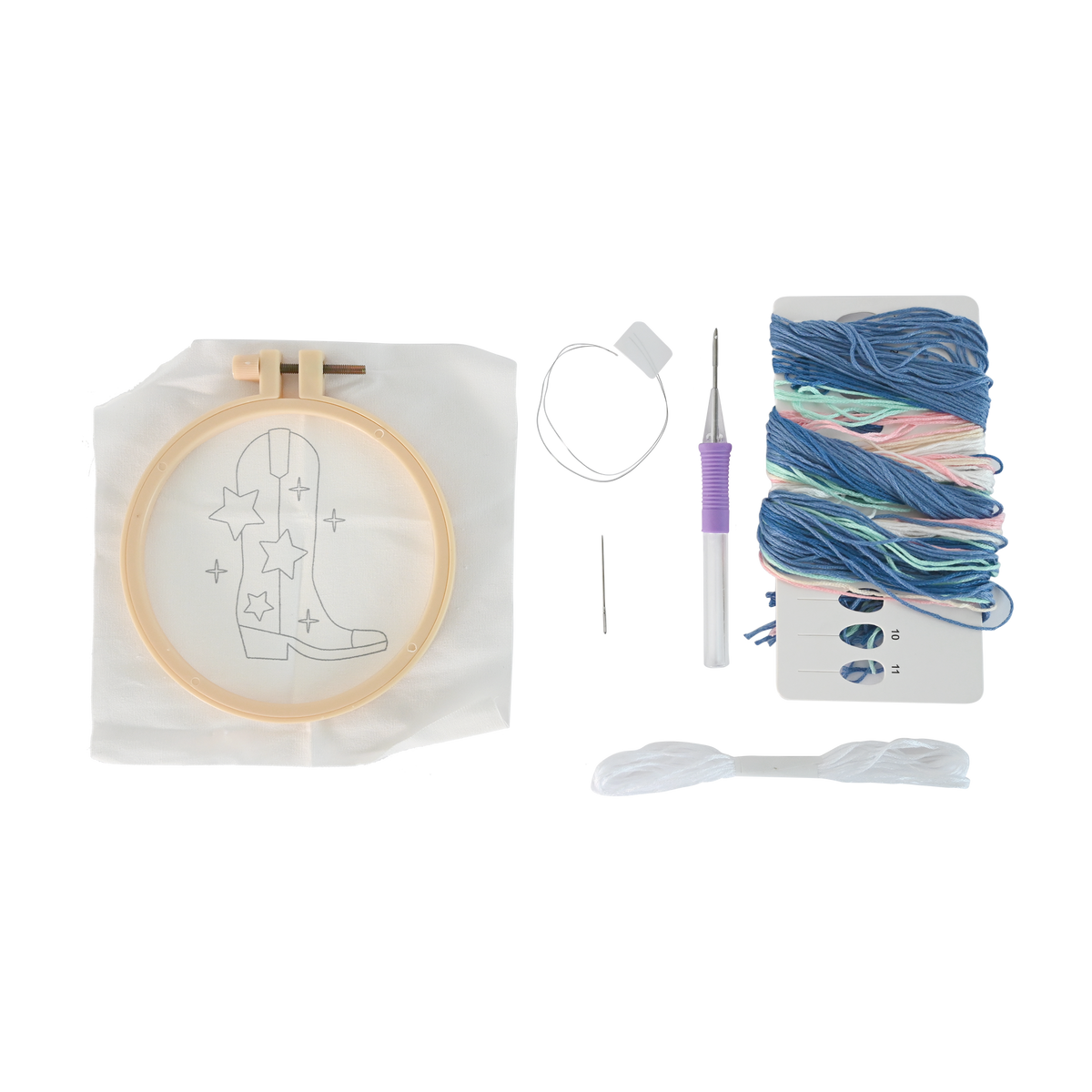 COWBOY MINI PUNCH NEEDLE KIT