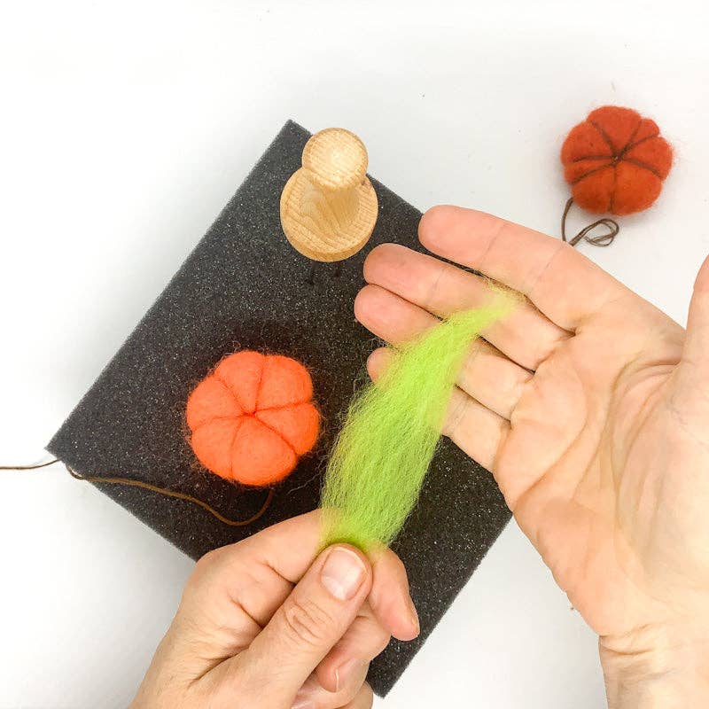 Adorable Pumpkin Felting Kit