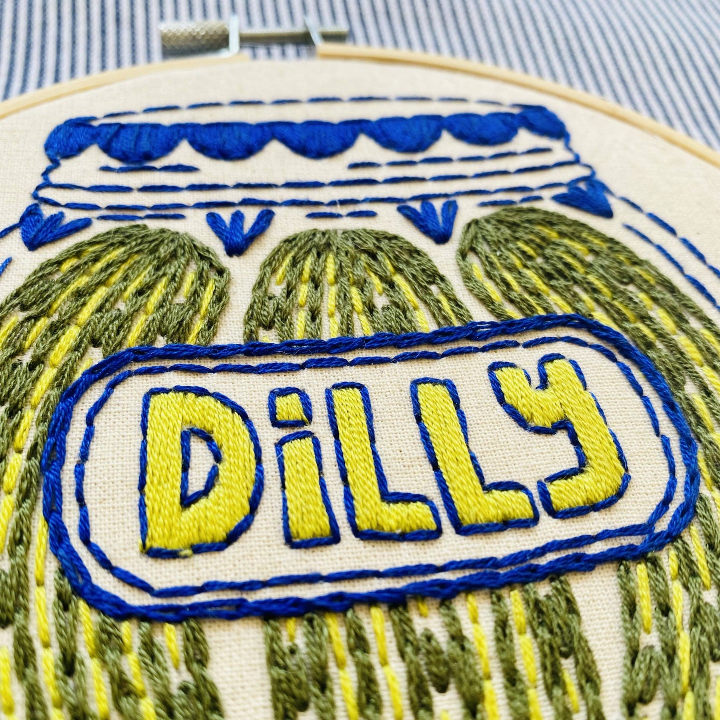 Pickles Embroidery Kit