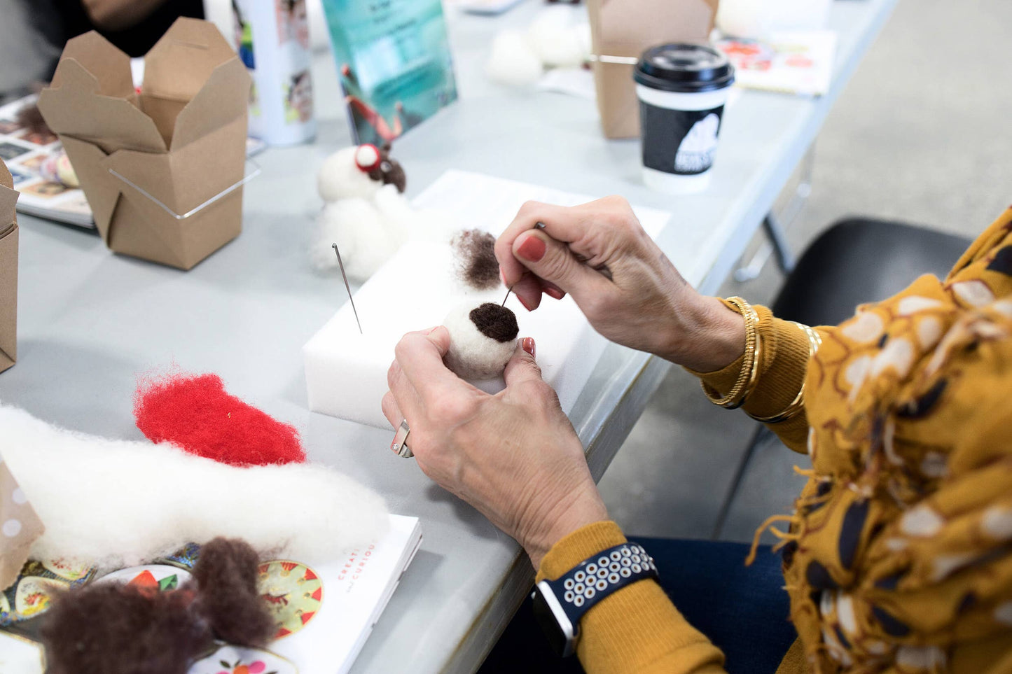Needle Felting Kit- Beaver  Ornament- Animal