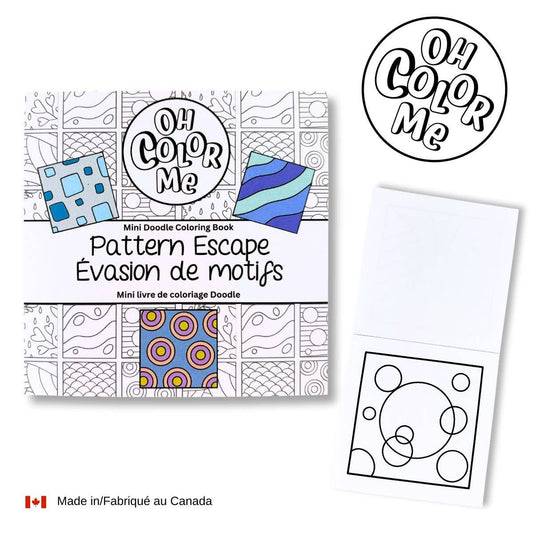 Pattern Escape Mini Coloring Book