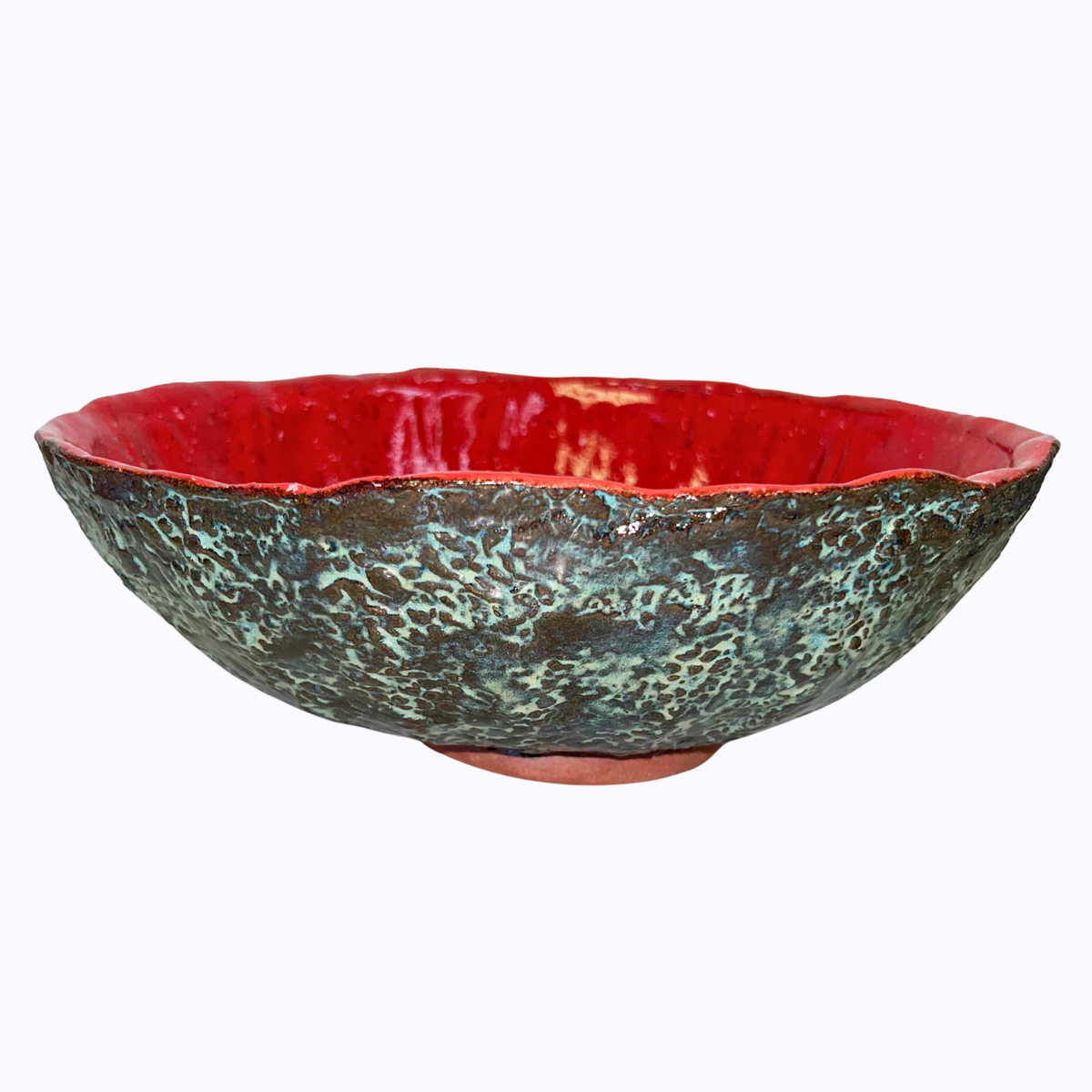 10" Pottery Bowl - Lava Rock